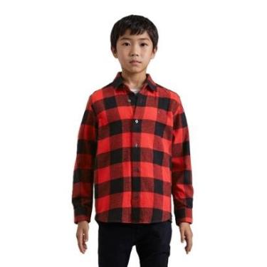 Imagem de Camisa Tp Flanela Xadrez Buck Reserva Mini-Masculino
