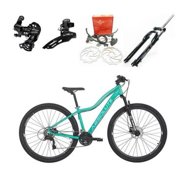 Imagem de Bicicleta Aro 29 Absolute Hera Feminina 24v Shimano K7 Freio Hidráulico Garfo com Trava-Feminino