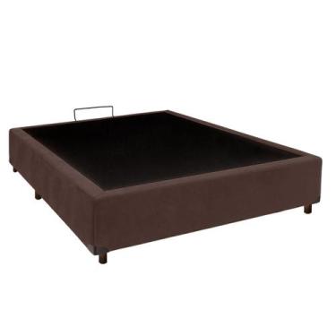 Imagem de Cama Box Viuvo Marrom Nature 128x188