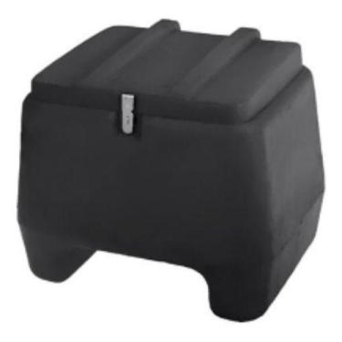 Imagem de Bau 80 Litros Bauleto Moto Protork Maleiro Delivery Motoboy - RR