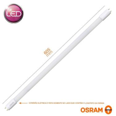 Imagem de Kit 25 Lampadas Led Tubo T8 9W 4000K 900Lm Biv G13 - Osram