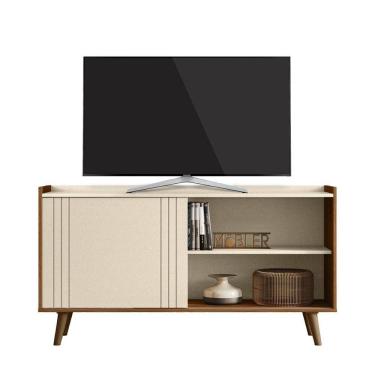 Imagem de Rack Bancada New Austin Retrô para TV até 50” Polegadas