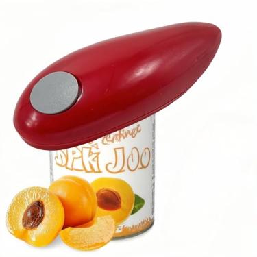 Imagem de Abridor de lata elétrico profissional Cooks, abridores de latas automáticos para idosos, pacientes com artrite um ótimo utensílio de cozinha, abridores de latas com mãos livres, design de um toque