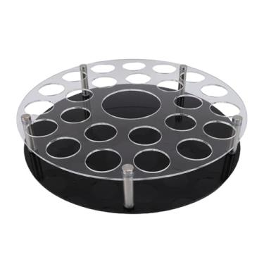 Imagem de Aqur2020 Organizador de Vidro de Vinho de Acrílico, 24 Slots de Bandeja de Xícara de Bandeja Com Buraco Central, para o Clube de Bares, Exibição Com Garrafas de Vinho, Ideal para Sala de