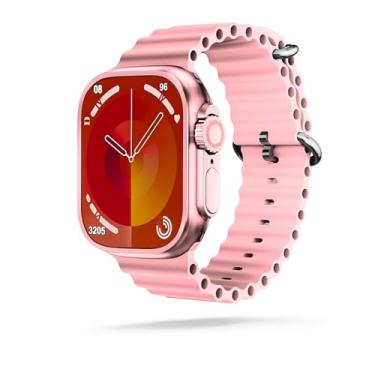 Imagem de Relógio Digital Inteligente K13 Ultra Mini com 7 Pulseiras (Rosa)