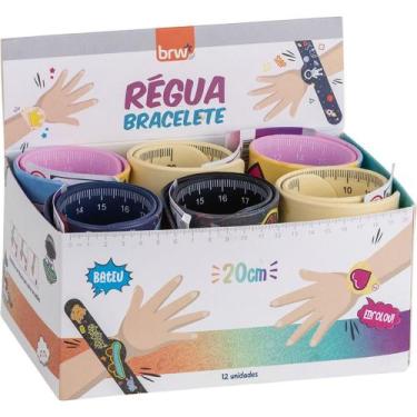 Imagem de Regua Mole Bracelete Joyful 4MOD. DP.C/12 - BRW