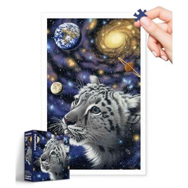 Imagem de PieceRelax Quebra-Cabeças De Plástico Para Adultos, 1000 Peças - Schim Schimmel, Um Com O Universo, Jogos Mesa E Presentes Mais Satisfatórios, Sem Necessidade Tapete Quebra-Cabeça [H3645]