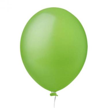 Imagem de Balão 8 Verde Limão Happy Day 50 Un