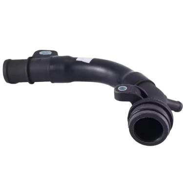 Imagem de Carcaça do termostato de refrigeração do motor 1322000056 compatível com Mercedes-Benz Smart Fortwo 2008-2015 L3 1.0L, soquete de tubo de saída de água OEM de substituição