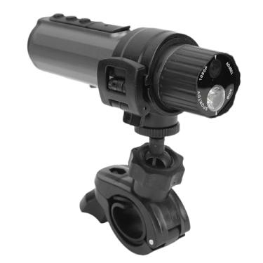 Imagem de ASHATA Câmera de Capacete, 4K 140 ° Câmera Esportiva Anti Shake Eletrônica de 140 ° Com Suporte Rotativo e Luz de Enchimento, para Motocicleta de Bicicleta Fotografia Ao Ar Livre