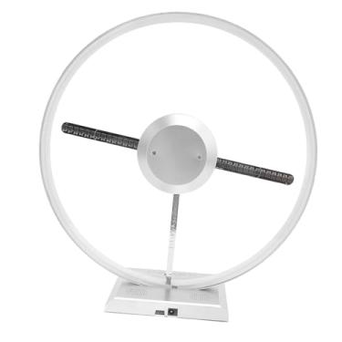 Imagem de Ventilador de Holograma 3D, Ventilador de Projetor Holográfico de 1250 Rpm 224 LED para Shoppings (Plugue dos EUA)