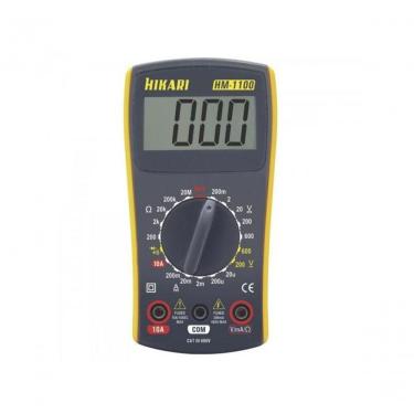 Imagem de Multímetro Digital Hikari Hm1100 Amarelo-cinza