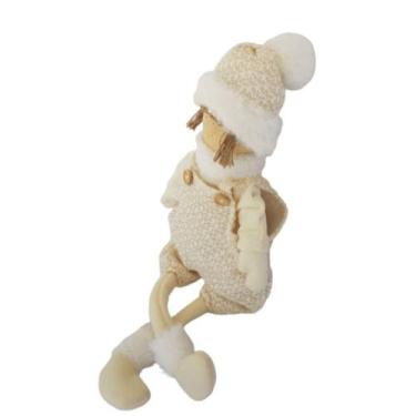 Imagem de Menino Decorativo Sentado Em Tecido 52cm - YANGZI