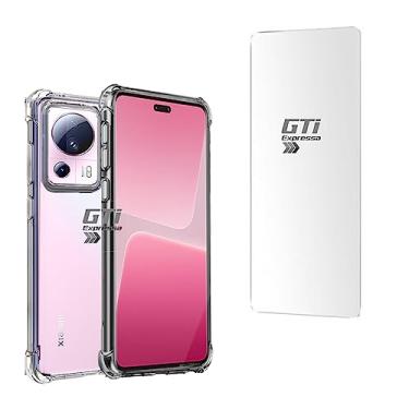 Imagem de Kit Capa Anti Impacto e Película de Cerâmica Compatível Com Xiaomi 13 Lite