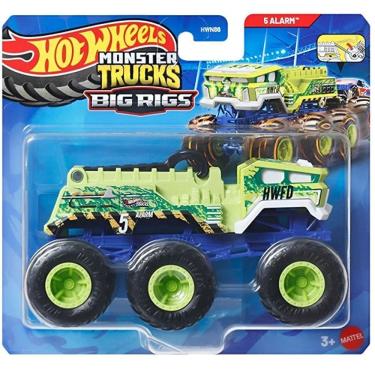 Imagem de Carrinho - 5 Alarm - Monster Trucks Big Rigs MATTEL