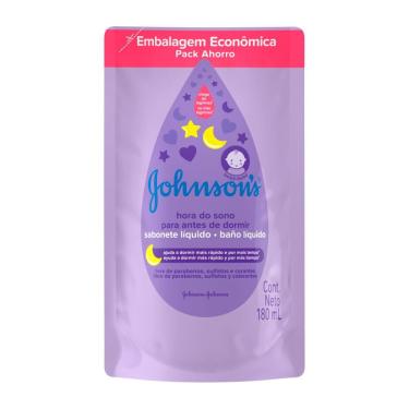 Imagem de Sabonete Líquido Johnsons Baby Hora do Sono Refil 180ml