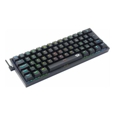 Imagem de Teclado Gamer Mecanico Redragon Fizz Rgb K617-Rgb-B Sw Brown