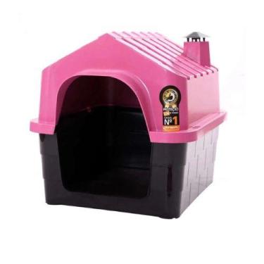 Imagem de Casa Casinha de Cachorro Durapets Durahouse N2 - Dura Pet's, ROSA