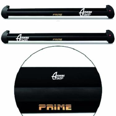 Imagem de Rack Teto Aluminio Prime Citroen C3 Life 23 a 26 Preto PR106