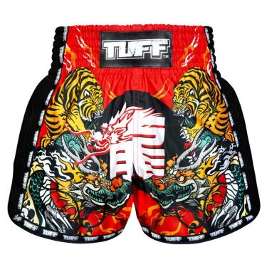 Imagem de Calções de Muay Thai Tuff Sport Retro Classic Slim Boxing