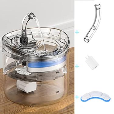 Imagem de GLOGLOW Fountains 8pcs Pet -Fonte Filtro Substituições, Filtro Branco Azul para Dispensador Automático de água da Fonte de água de Gato Nan Nan