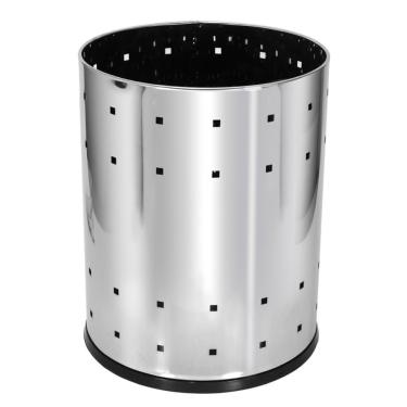 Imagem de Lixeira Telada De Aço Inox 22 Litros - B9 - Jsn Lixeira Telada De Aço Inox 40 Litros - B9 - Jsn