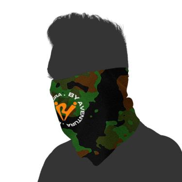 Imagem de Bandana Balaclava By Aventura Proteção Solar UV 30+ 100% Poliester Seca Rápido