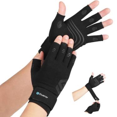 Imagem de Luvas de compressão Duerer Arthritis com alças para mulheres e homens