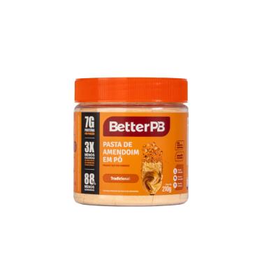 Imagem de Pasta de Amendoim em Pó Tradicional BetterPB 210g