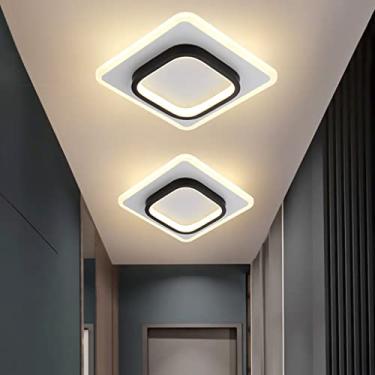 Imagem de Luminária de teto moderna LED Luz de teto Tricolor Escurecimento Menino Menina Quarto Sala de estar Lustre Corredor Escritório Quarto infantil Varanda Iluminação interna Iluminação de teto 3