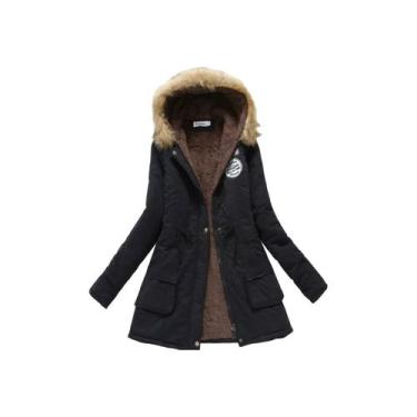 Imagem de Jaqueta preta Chiporro Jaqueta militar feminina - Lightbek Official St