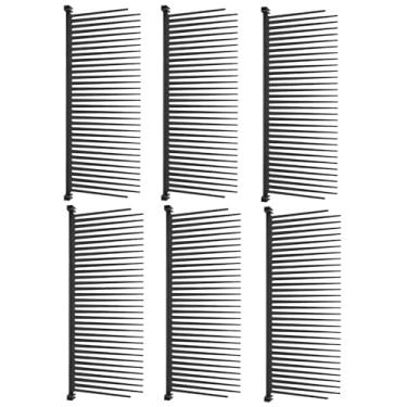 Imagem de 6 peças de substituição de espaçadores plissados de filtro 4270 para purificadores de ar Aprilaire 2400 e 5000 para toda a casa, filtros de forno de ventilação de ar fresco