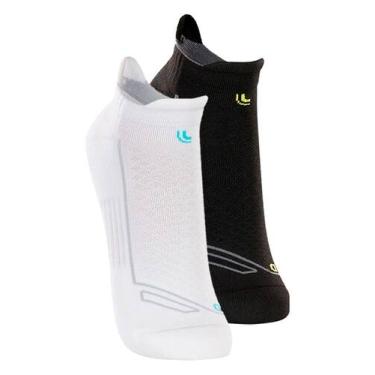 Imagem de Kit com 2 Pares de Meias Performance Running Lupo 3276-002 Colorido, B