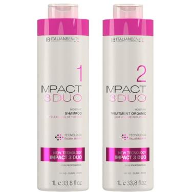 Imagem de Kit Escova Progressiva Terapia Capilar e Máscara De Tratamento 2 L