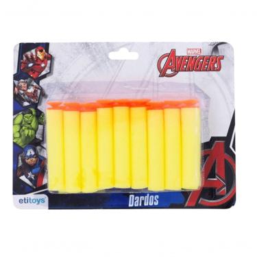 Imagem de Lançador Refil Dardos Dos Vingadores Com 18 Peças