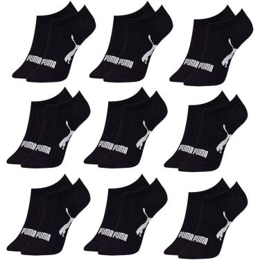 Imagem de Kit 9 Pares de Meias Puma Sapatilha Esportiva Feminina