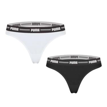 Imagem de Kit 2 Calcinhas Puma Fio Dental Feminino