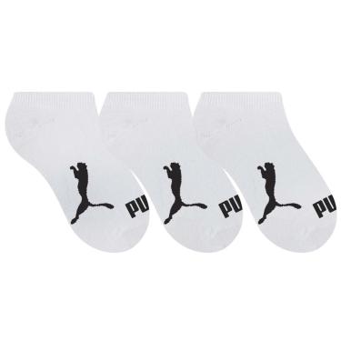 Imagem de Kit 3 Pares de Meia Puma Sapatilha Invisível Infantil