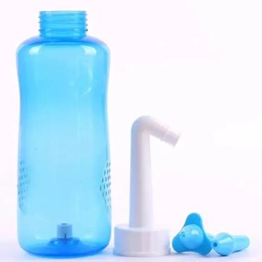 Imagem de Higienizador Lavador Limpador Nasal Nariz Narina Ameniza Sinusite Rinite Garrafa 300ML
