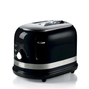 Imagem de TORRADEIRA ARIETE ELÉTRICA MODERNA 2 FATIAS 5 NIVEIS TOSTAGEM PRETO 750W 127V 00C01490CARBR