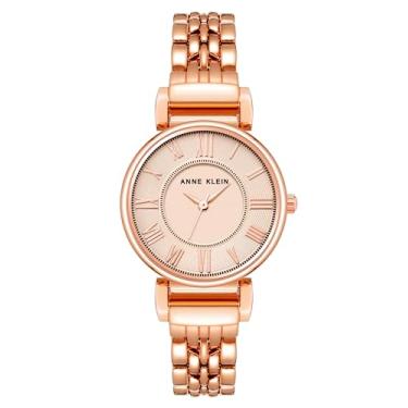 Imagem de Relógio feminino Anne Klein AK/2158RGRG, pulseira em tom de ouro rosa