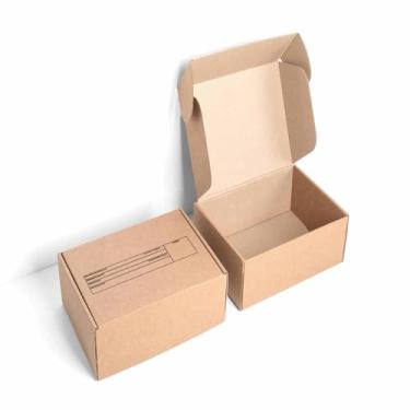 Imagem de Caixa de Papelão Para Envios Transportadoras Corte Vinco Impressa 36.5 x 14 x 27cm 25und