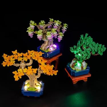 Imagem de MENZAVA LED Light Set Compatible with Lego Mini Bonsai Trees Botanical Collection 10373 Building Blocks Model - Model Set NOT Included