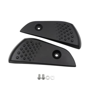 Imagem de menolana Pedais de motocicleta, apoios para os pés, reparos modernos, substituição, manutenção, degraus de liga de alumínio, apoios para os pés para Sprint 150, Preto