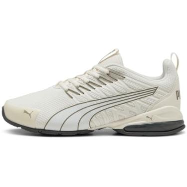 Imagem de PUMA Tênis masculino Voltaic Evo Cross Trainer, Branco quente/musgo de veludo/branco, 44