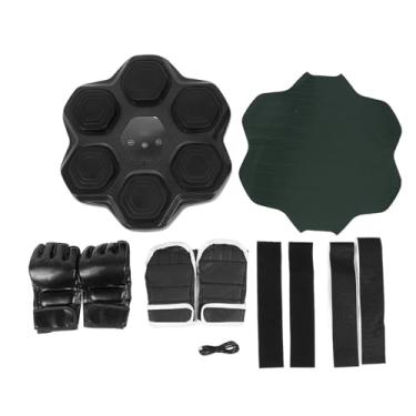 Imagem de Máquina de boxe musical inteligente montada na parede para aliviar o estresse, treinador de boxe musical para academia em casa (versão adulto)