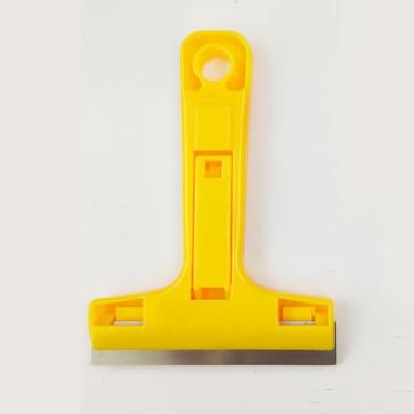 Imagem de Raspador Plano para Tintas, Pisos, Vidros, Caixas, Cerâmica e Azulejos PRATICO 4 Lâminas Substituição
