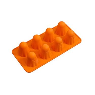 Imagem de Moldes de silicone fantasma antiaderentes 3D moldes de chocolate fofo molde fantasma para geleia de goma doce pudim cubo de gelo bolo de resina decorações de festa de Halloween