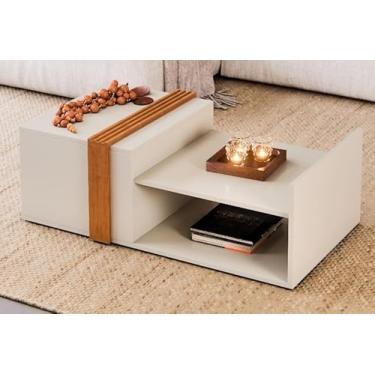 Imagem de Mesa De Centro Turim Estilo Moderno Para Sala E Recepção De Luxo