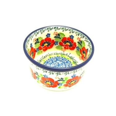 Imagem de Ramekin de cerâmica polonesa - Jardim dinamarquês